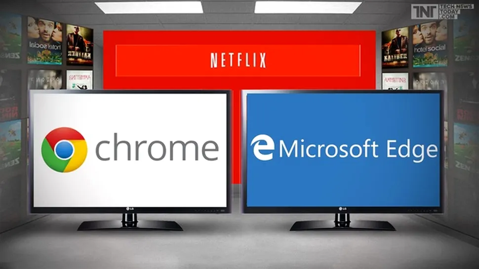 Microsoft Edge este singurul browser cu suport pentru materiale Full HD pe Netflix
