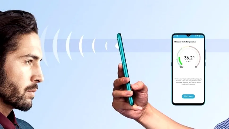 Umidigi A7s: cel mai ieftin smartphone echipat cu termometru infraroșu