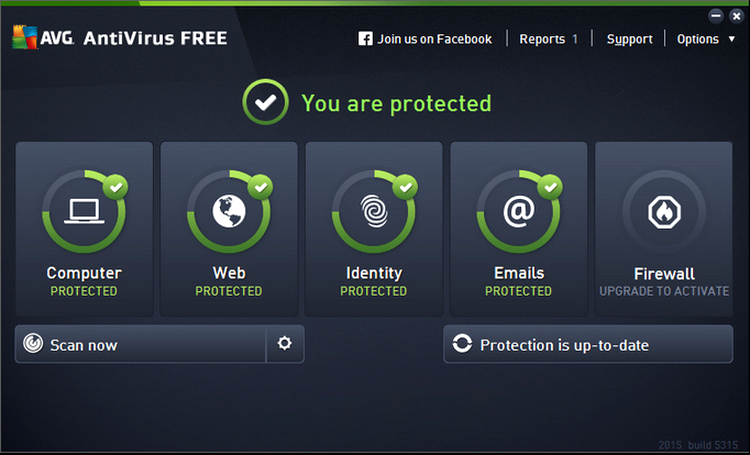 AVG AntiVirus Free 2015