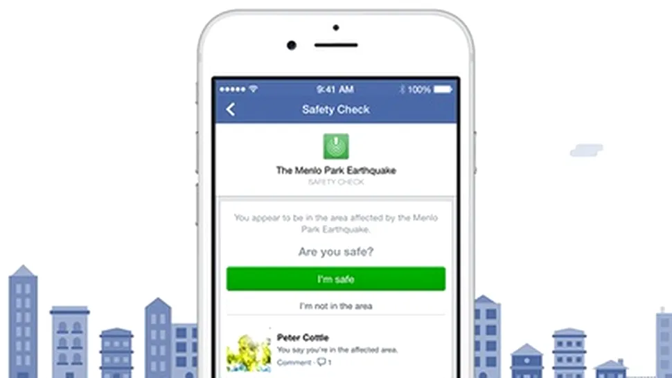 Facebook introduce Safety Check pentru cei afectaţi de calamităţi naturale