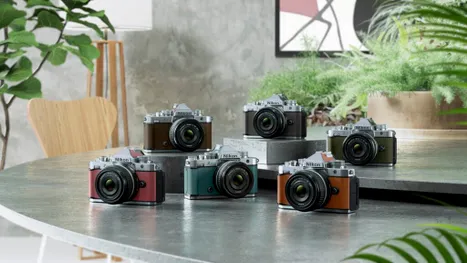 Nikon Z f, nouă cameră foto cu design retro