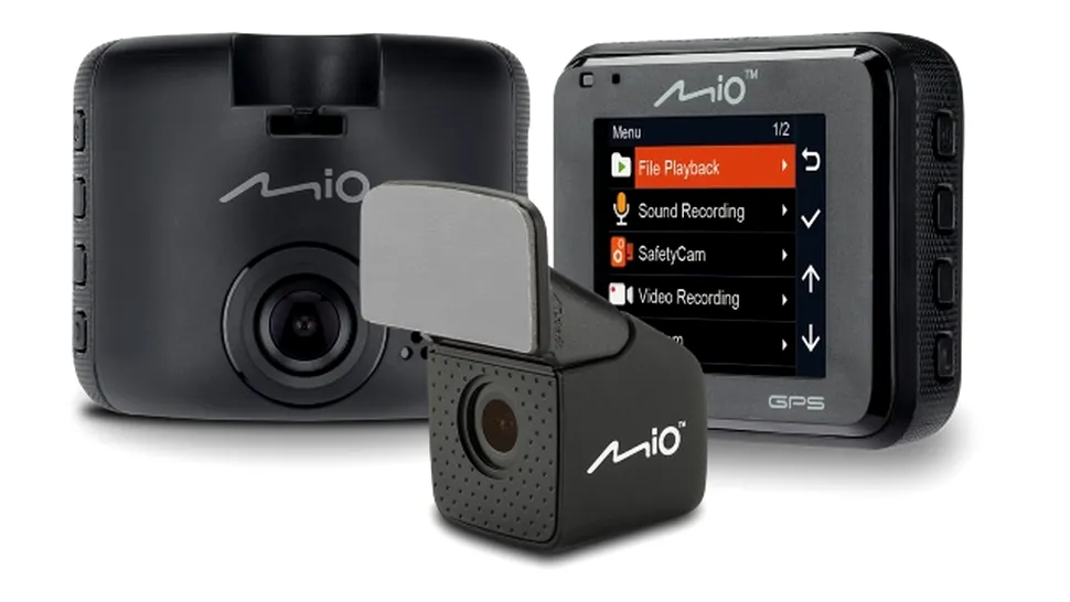 Mio lansează MiVue C380 Dual, camera video auto care filmează simultan în faţă şi spatele autovehiculului