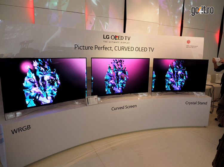 Televizoare OLED cu ecran curbat (LG 55EA9800)