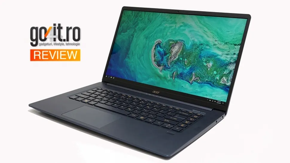 Acer Swift 5 SF515-51 review: un laptop subţire şi uşor pentru cei care sunt tot timpul în mişcare