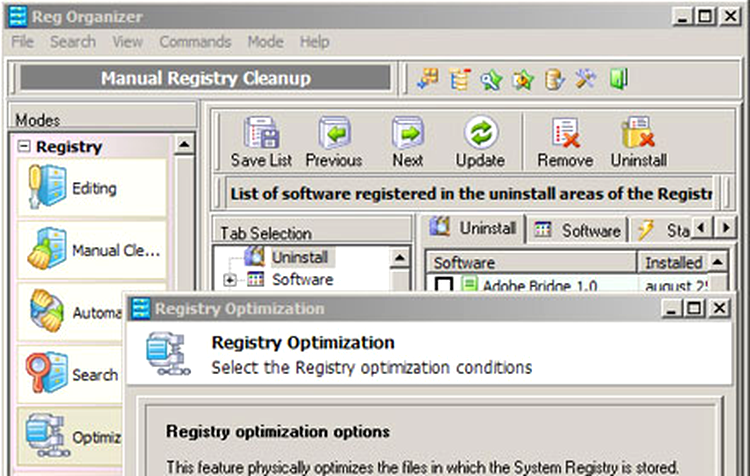 Reg Organizer