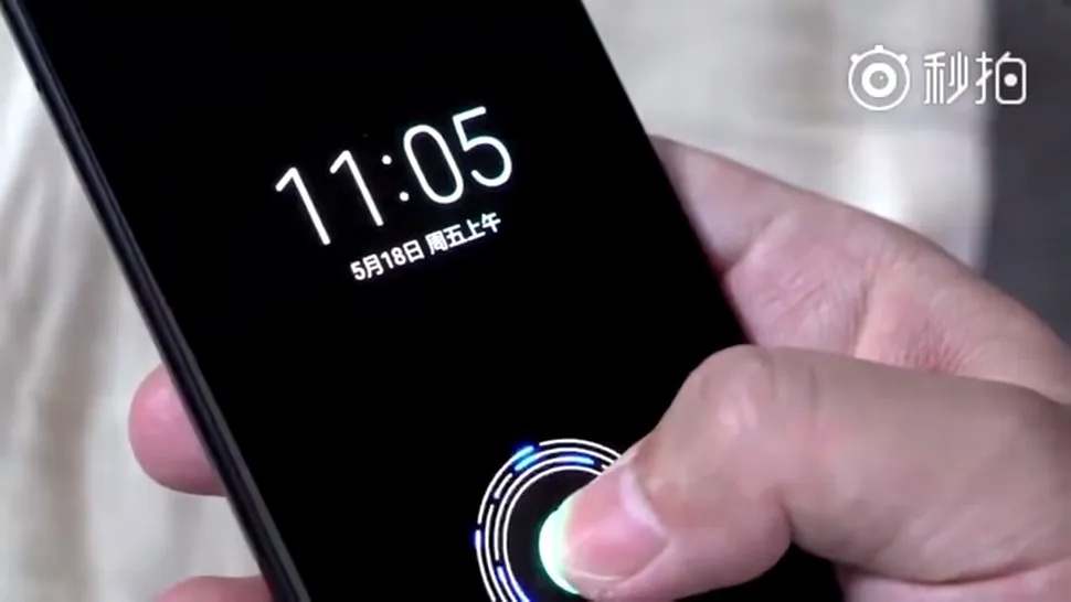 Xiaomi Mi 8 ar putea fi al doilea smartphone cu senzor de amprentă în display [VIDEO]