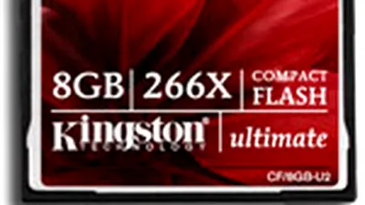 Kingston lansează Compact Flash de mare viteză