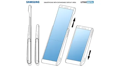 Samsung se gândeşte deja la telefoane cu ecran care se rulează