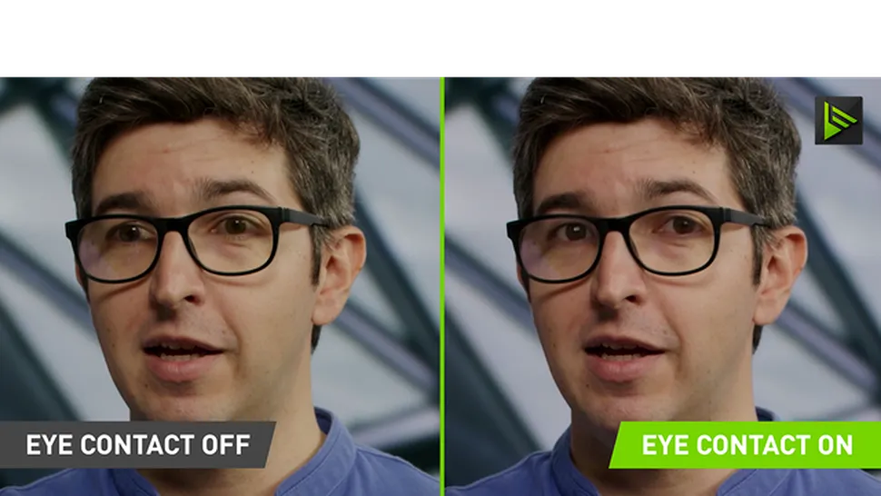 Nvidia a găsit o nouă utilitate pentru tehnologia deepfake - falsificarea contactului vizual