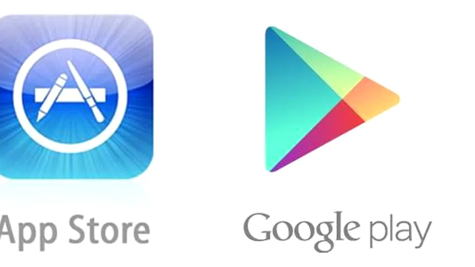 Magazinul Google Play este lider la download-uri, însă App Store generează cele mai mari venituri