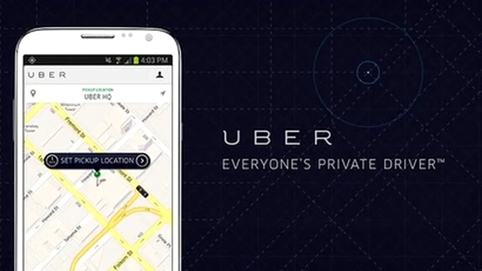 Uber lansează serviciul uberX în Bucureşti