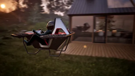 JetBike, speederul aerian electric fără elice de la Leo Flight – VIDEO