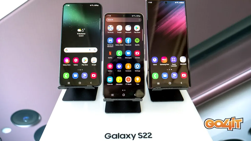 Samsung a anunțat oficial telefoanele Galaxy S22. Modelul Ultra unifică oficial seriile S și Note
