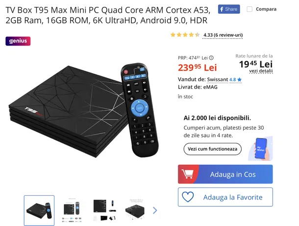 Dispozitivele ieftine de tip TV Box, livrate cu malware din fabrică.  Se vând și în România
