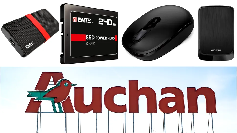 Auchan are promoții la multe electronice: 5 produse utile care ne-au atras atenția