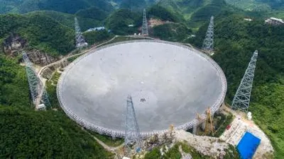 China a finalizat cel mai mare radiotelescop din lume. Cu un diametru de 500 de metri, acesta va căuta extratereştri