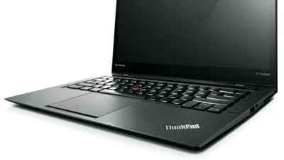 Lenovo actualizează Ultrabook-ul X1 Carbon cu procesoare Haswell şi ecran IPS WQHD