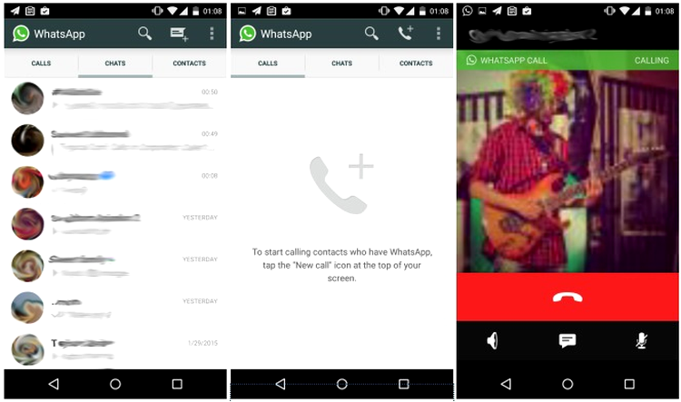 WhatsApp primeşte suport pentru apeluri de voce