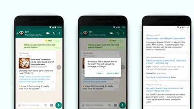 WhatsApp va încuraja utilizatorii să verifice informațiile pe care le citesc