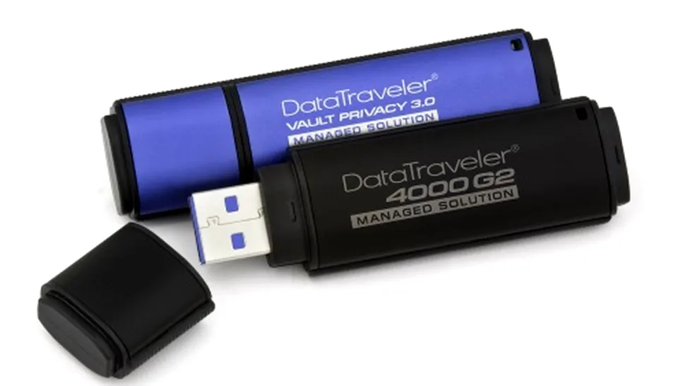 Kingston Digital lansează noi stick-uri USB securizate, recomandate corporaţiilor şi instituţiilor