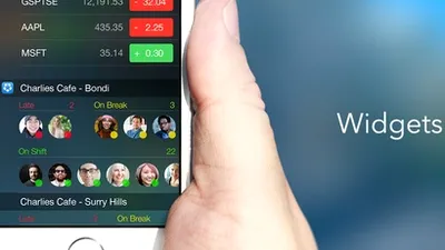 Widget-uri in iOS 8: cum se instalează şi la ce ajută
