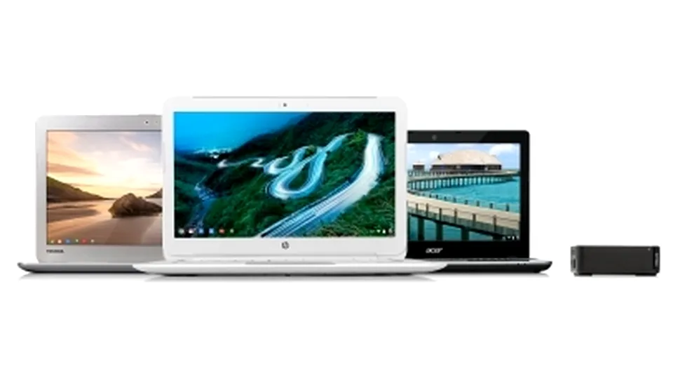 Intel şi Google anunţă noi laptopuri Chromebook cu procesoare Haswell