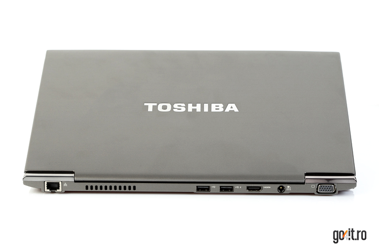 Toshiba Portege Z930 - vadere din spate