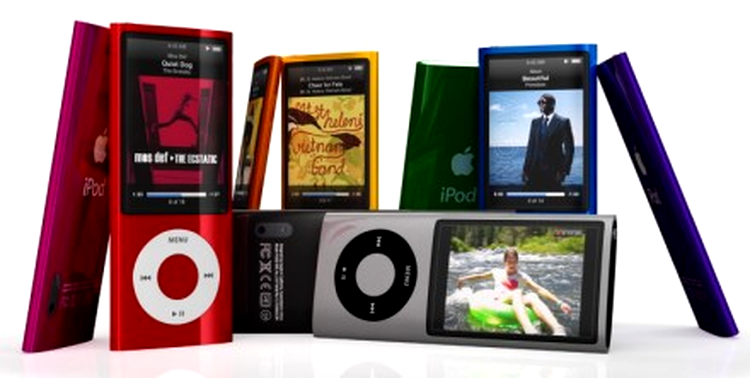 iPod Nano 5G - culorile disponibile