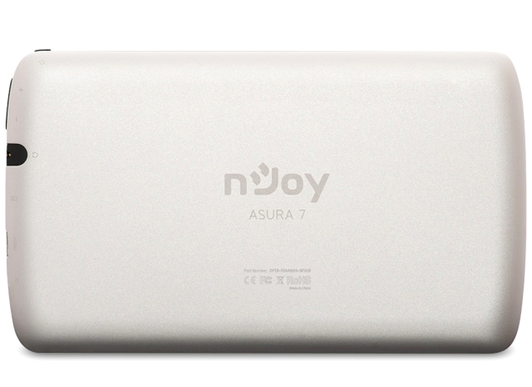 nJoy Asura 7 - carcasa din spate este din aluminiu