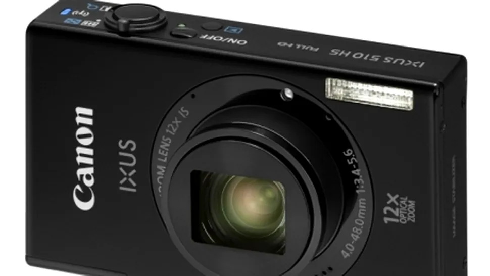 Canon IXUS 510 HS - ultra-compactă cu dotări exotice