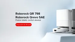 Qrevo, noul aspirator robot de la Roborock