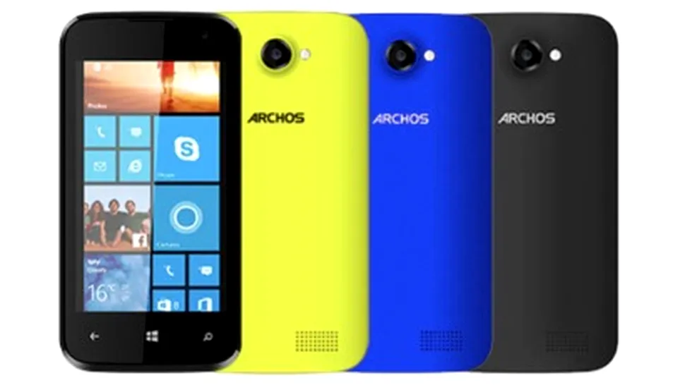 Archos lansează o tabletă şi un smartphone cu sistem Windows Phone, ambele cu preţuri atractive