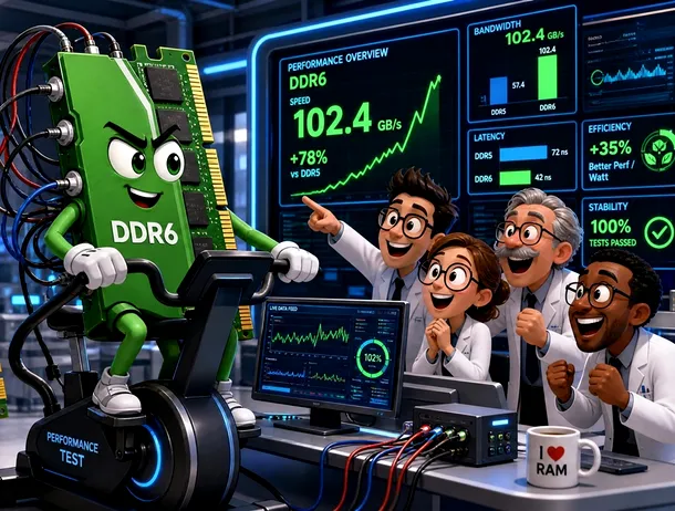 DDR6: Dezvoltarea accelerează datorită cererii tot mai mari pentru performanță în centrele de date