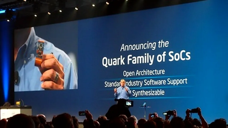 Intel intră în cursa accesoriilor inteligente cu Quark, un procesor x86 extrem de mic