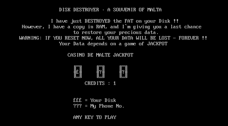 Casino virus - în loc de jetoane, plăteşti cu datele de pe hard disk