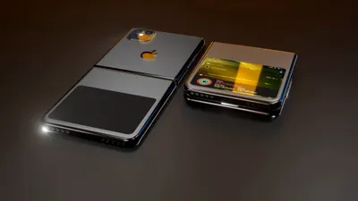 iPhone Flip: cum ar putea arăta un telefon pliabil de la Apple (concept). VIDEO