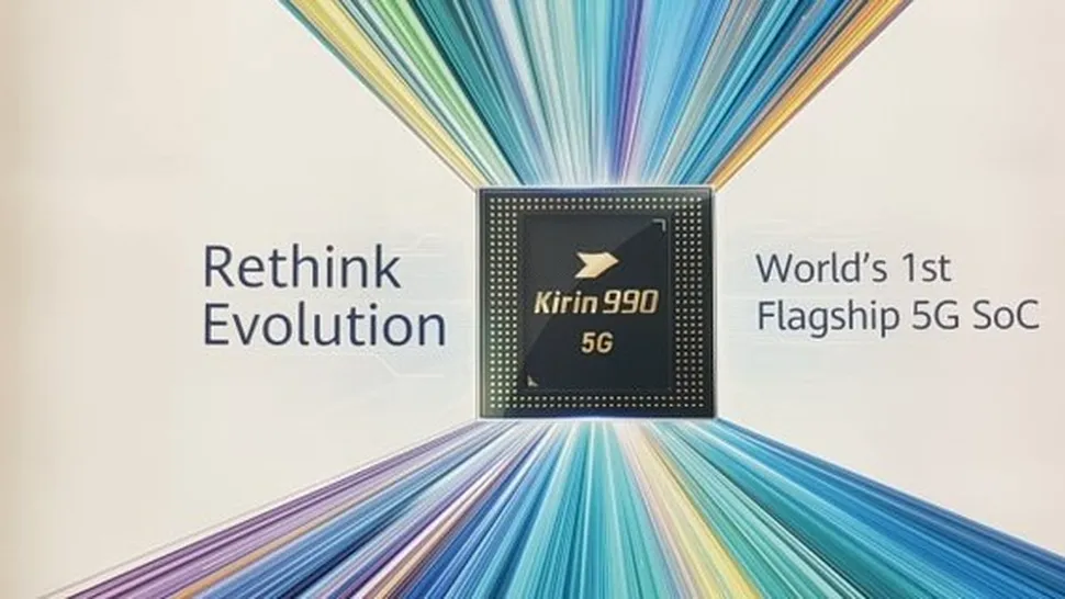 Huawei anunţă Kirin 990, noul său chipset high-end cu modem 5G integrat