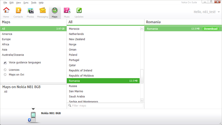 Nokia Ovi Suite 2