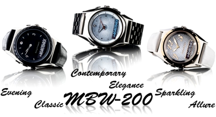 Sony Ericsson MBW-200 - ceasuri Bluetooth de damă, marca Fossil