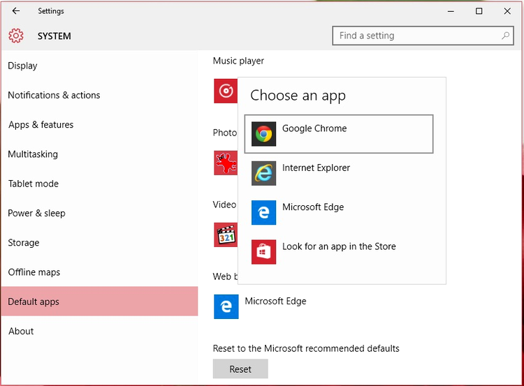Microsoft, acuzat că îngrădeşte libertatea utilizatorilor Windows 10 de a alege aplicaţiile preferate