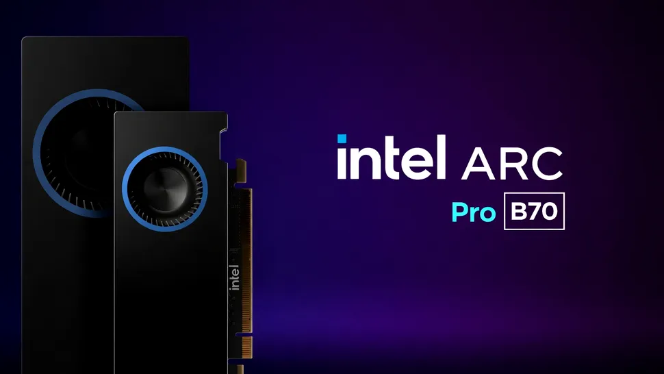 Intel confirmă GPU-ul de workstation Arc Pro B70