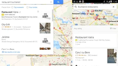 Google Maps include acum reclame în căutări