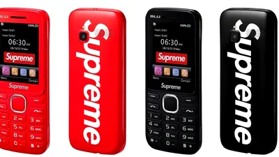 Brandul exclusivist Supreme lansează un telefon mobil