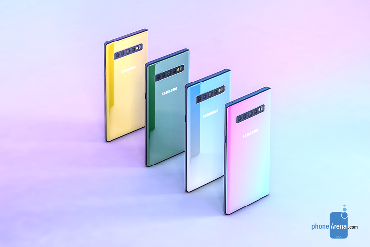 Samsung Galaxy Note 10 - Render