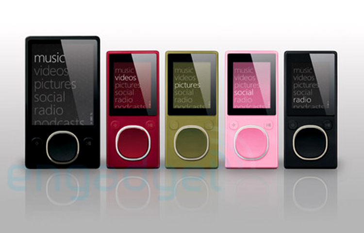 Microsoft Zune, a doua generatie