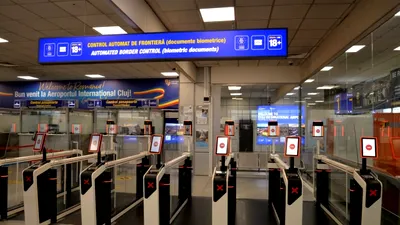 Aeroportul Cluj a investit milioane în porți automate cu securitate biometrică și sisteme avansate anti-ceață