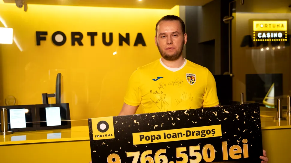 Fortuna a plătit cel mai mare câștig la pariuri din România (P)