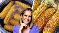 Porumb fiert sau porumb copt la grătar? Mihaela Bilic ne spune care este mai sănătos