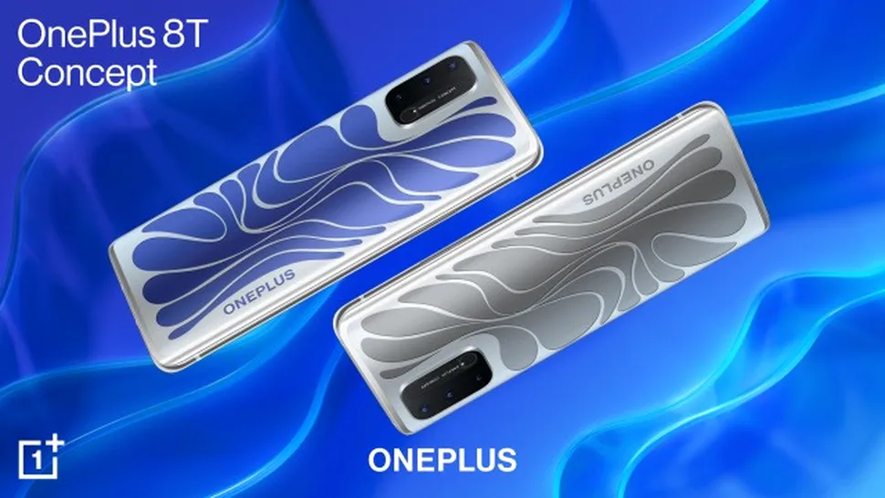 OnePlus 8T Concept: primul telefon care își poate schimba culoarea