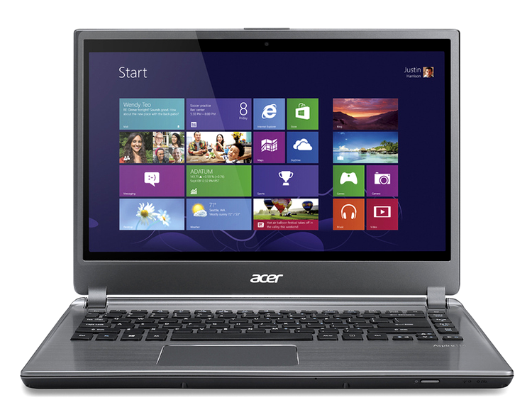 Acer Aspire M5 - ultrabook cu ecran multitouch de 14 inch